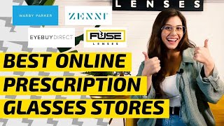 Warby Parker vs EyeBuyDirect vs Zenni vs Fuse Lenses  Best Online Prescription Glasses [upl. by Suirada]