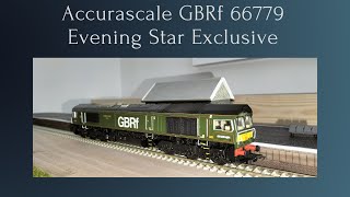 At A Closer Look The Accurascale Exclusive GBRf 66779 Evening Star [upl. by Sully]