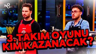 MASTERCHEFTE 3TAKIM OYUNUNU HANGİ TAKIM KAZANACAK [upl. by Phionna]