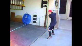 Baseball Swing Line batting training aid [upl. by Key]