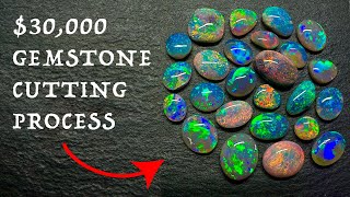 Cutting 30000 of RARE Gem Opals [upl. by Oriole]