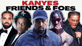 Rappers Who Betrayed vs Stayed Loyal to Kanye West [upl. by Sikko]