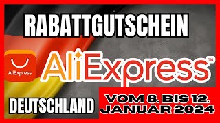 Urlaubssaison ALIEXPRESS Deutschland AliexpressRabattgutschein Januar 2024 AliExpressRabattcode [upl. by Lusty]