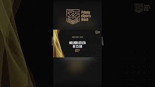 MELHOR ATLETA DE CSGO  Prêmio Esports Brasil 2023 peb esports peb23 [upl. by Aneeuq]