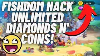 FISHDOM HACK MOD APK  How To Get Unlimited diamonds and Coins 2023 [upl. by Groeg]