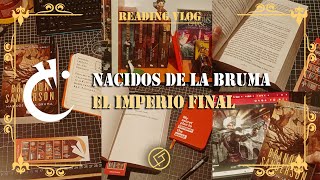 READING VLOG NACIDOS DE LA BRUMA  EL IMPERIO FINAL  MISTBORN 1 COSMERE VLOG  JET LAZ [upl. by Assirrem371]