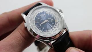 Patek Philippe Complications World Time 5130P001 Watch Review [upl. by Odracer853]