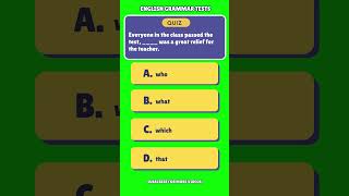 Advanced English Grammar Test  TEST 10 englishgrammar quiz toefl ielts [upl. by Carol-Jean619]