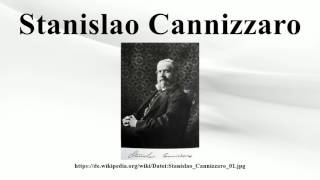 Stanislao Cannizzaro [upl. by Nnawtna211]