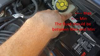 How to Check and Refill Brake Fluid on a Ford Escape 2020 shown similar to 2012  2024 [upl. by Naloc]