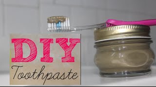 DIY Toothpaste [upl. by Yhtur809]