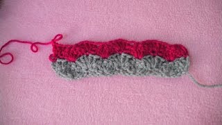 Πλεξη Κοχυλι  Shell Stitch Crochet Tutorial [upl. by Rufe]