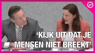 Sandra Beckerman SP GOOGLEDE op BETON om gasputten Groningen ZELF te dichten [upl. by Joy430]