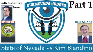 The State of Nevada vs Kim Blandino March 2 2022 Part 1 [upl. by Enovahs]