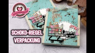 Schokoriegel Verpackung  Stampin Up [upl. by Yam715]