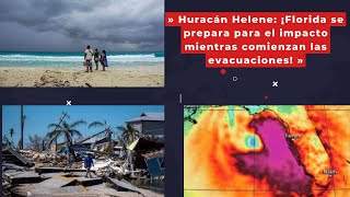 “ Hurricane Helene Florida braces for impact as evacuations begin ” [upl. by Narag]