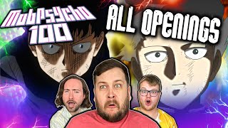 MOB PSYCHO 100  ALL OPENINGS REACTION [upl. by Matthus542]