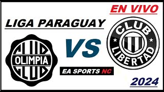 🔴Olimpia vs Libertad en vivo  Liga Apertura Paraguay [upl. by Mariana]