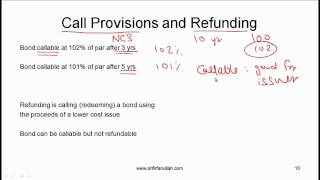 CFA Level I Features of Debt Securities Video Lecture by Mr Arif Irfanullah Part 2 [upl. by Wendeline644]