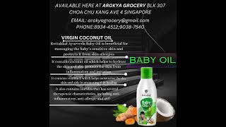 BABY OIL buy now ArokyaGrocery [upl. by Deborath441]