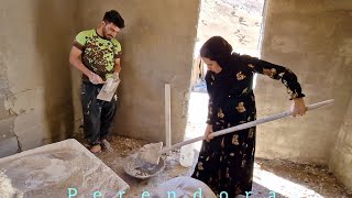 Building a hut for a pregnant woman [upl. by Valentine]