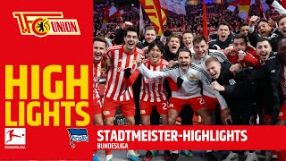 quotEin Sieg der Effizienzquot  Hertha BSC  1FC Union Berlin 02  DerbysiegerHighlights  Bundesliga [upl. by Dimond804]