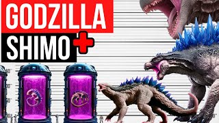 Godzilla x Shimo Fusion  The Terrifying Evolution of SHIMOZILLA [upl. by Ahcsropal]