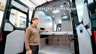 New VW CRAFTER Campervan  You wont believe whats inside [upl. by Aronoel]