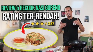 REVIEW amp RECOOK NASI GORENG TEKTEK ALA LORD ADI [upl. by Ahsimin]