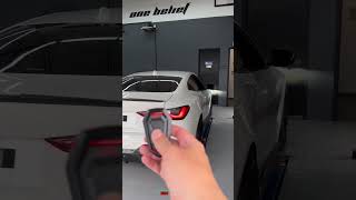 How to use Fi EXHAUST remote to open  close valves on BMW G22 430i X OneBelief Automod [upl. by Aiceled119]