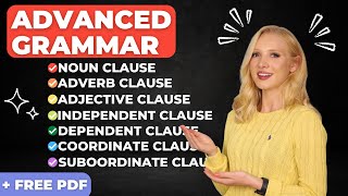 Advanced English Grammar Clauses [upl. by Aenneea161]