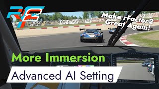 Get More IMMERSION in rFactor 2 with this ADVANCED AI SETTING [upl. by Lissie]