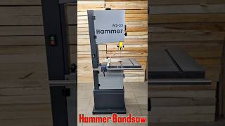 New Bandsaw  Neue Bandsäge  Новая Ленточная Пила  HAMMER N235 [upl. by Ulrike]