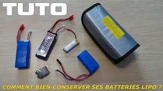 TUTO  Comment bien conserver ses batteries LiPo [upl. by Yssac588]