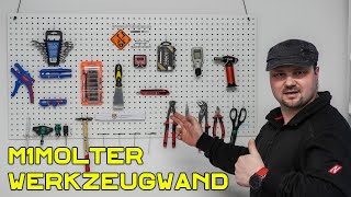 M1Molter Werkzeugwand Set  M1Molter Lochwand  M1Molter Pegboard [upl. by Dnomad]