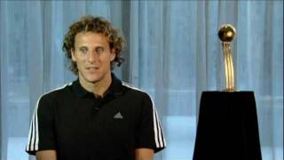 Diego Forlán  adidas Golden Ball Award Winner for best player at FIFA World Cup 2010 [upl. by Sugna]