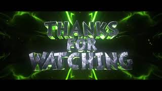 Thanks for watching outro template [upl. by Brenner]