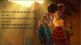 We dont talk about Bruno Encanto  Lyrics [upl. by Lemert]