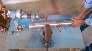 Simple Pipe Polishing Machine project [upl. by Trebled]