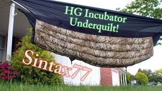 First Look  Hammock Gear Incubator 40 Underquilt [upl. by Juni]