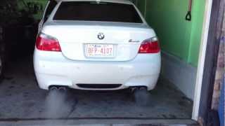 BMW M5 E60 V10 Cold start [upl. by Randene]