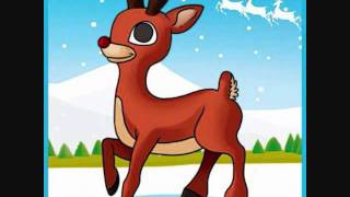 Rudolph the Red Nosed Reindeer In Spanish with Lyrics [upl. by Naiditch]