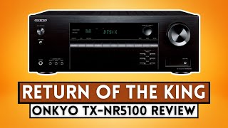 BEST Budget AVR ONKYO TXNR5100 Receiver Review [upl. by Anohs454]