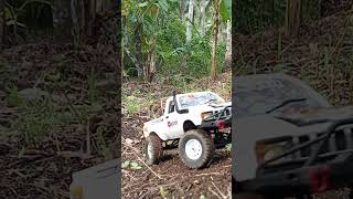 Wpl d12 vs Wpl c24 Rc Offroad shorts subscribe wplrc wpld12 wplc24 [upl. by Aronoh874]