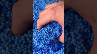 Making a silicone sphere filled with sticky foam balls [upl. by Serica]