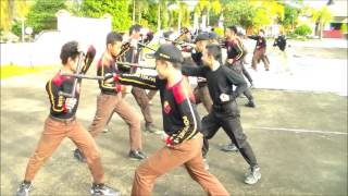 Drill Tongkat Polri [upl. by Yelloh315]