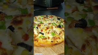 Chicken fajita pizza food pizzalover foodie streetfood pizza shortsfeed pizza recipe foodie [upl. by Lleirbag]