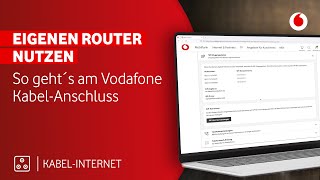 Vodafone KabelAnschluss Deinen eigenen Router anschließen  SIPZugangsdaten [upl. by Deraj628]