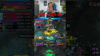 Tank Dh Competing With A Frost Dk On The Meters mythicplus [upl. by Eerised]