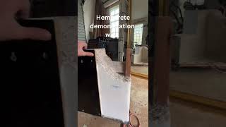 Hempcrete demonstration wall Short Click through to full video [upl. by Latonia255]